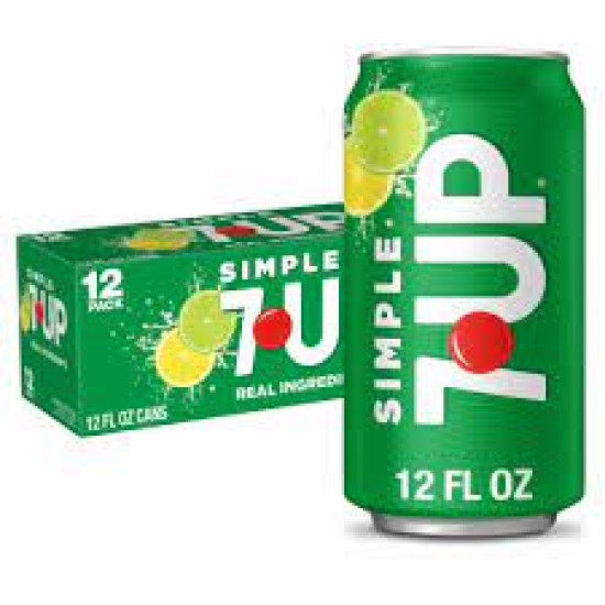 7UP Lemon Lime Soda 12x12oz