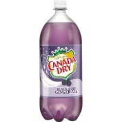 Canada Dry Blackberry Ginger Ale  Bottle 8x2L
