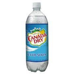 Canada Dry Club Soda Bottle 12x1L