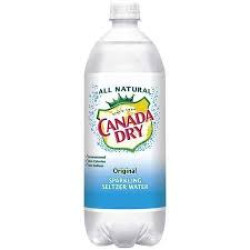 Canada dry seltzer water12x1L
